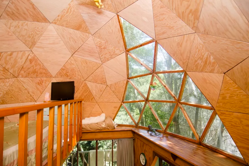 Illustration for article titled Esta diminuta cabaña de un bosque de California es la casa más popular en Airbnb